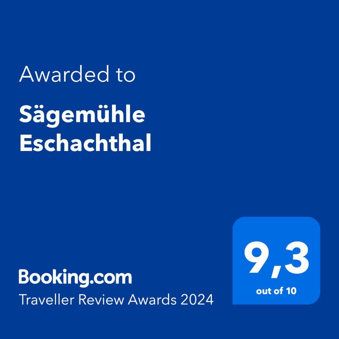 Appartement Saegemuehle Eschachthal à Buchenberg  Extérieur photo